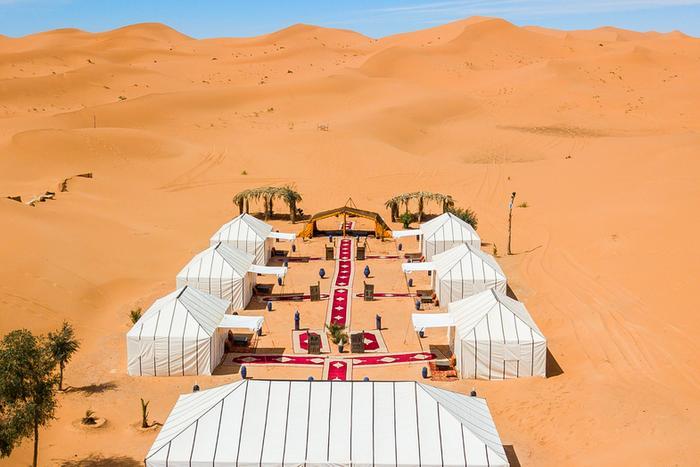 Ammar Luxury Camp Hotel Мерцуга Екстериор снимка